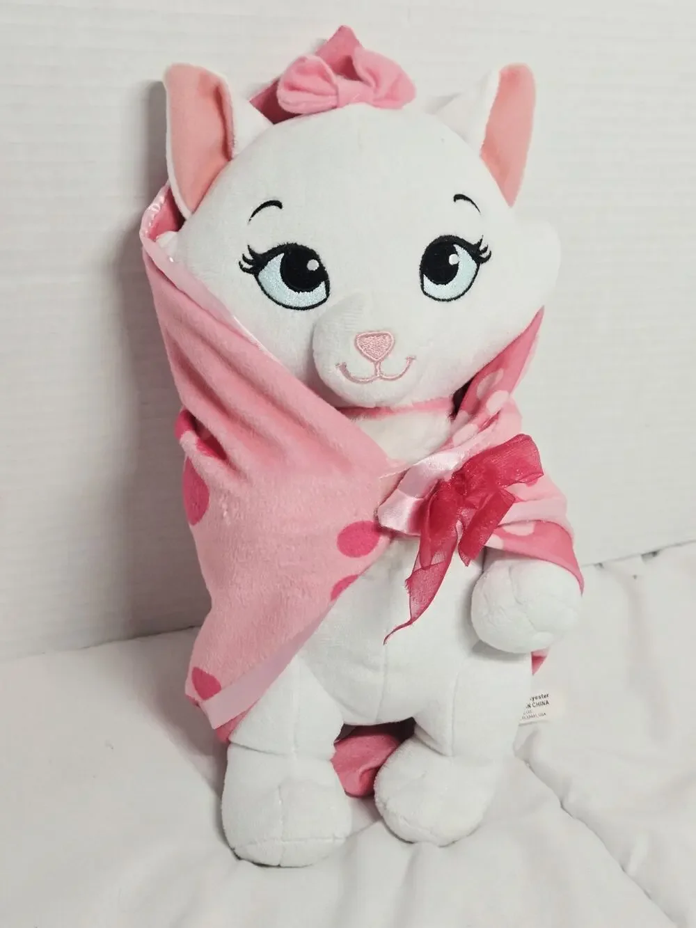 Walt Disney Aristocats Cat Soft Marie Kitten Plush Retired Discontinued Stuffed